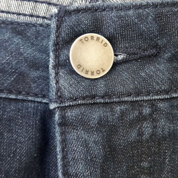 Torrid High Rise Dark Blue Jeans. We Swear By The Fit. - Picture 6 of 11